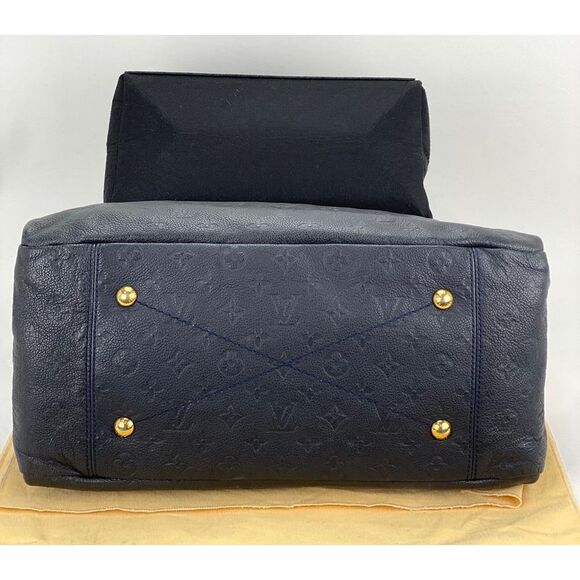 Pre Loved louis vuitton Women blue | blue Tote Bags - Picture 5 of 8